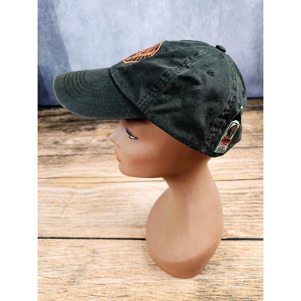 Jagermeister Cap Hat Black Embroidered One Size 100% Cotton